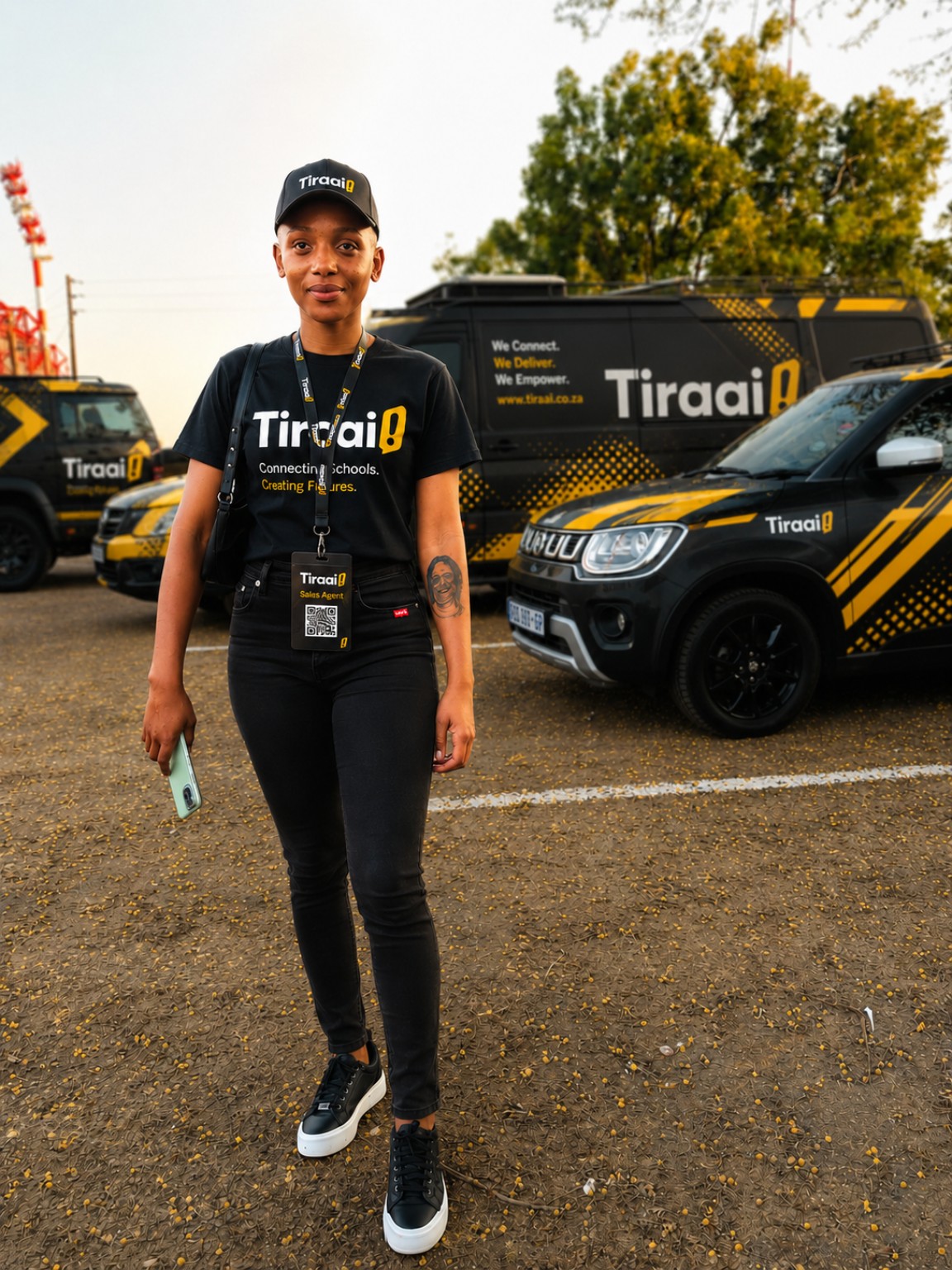 Tiraai sales agent branding